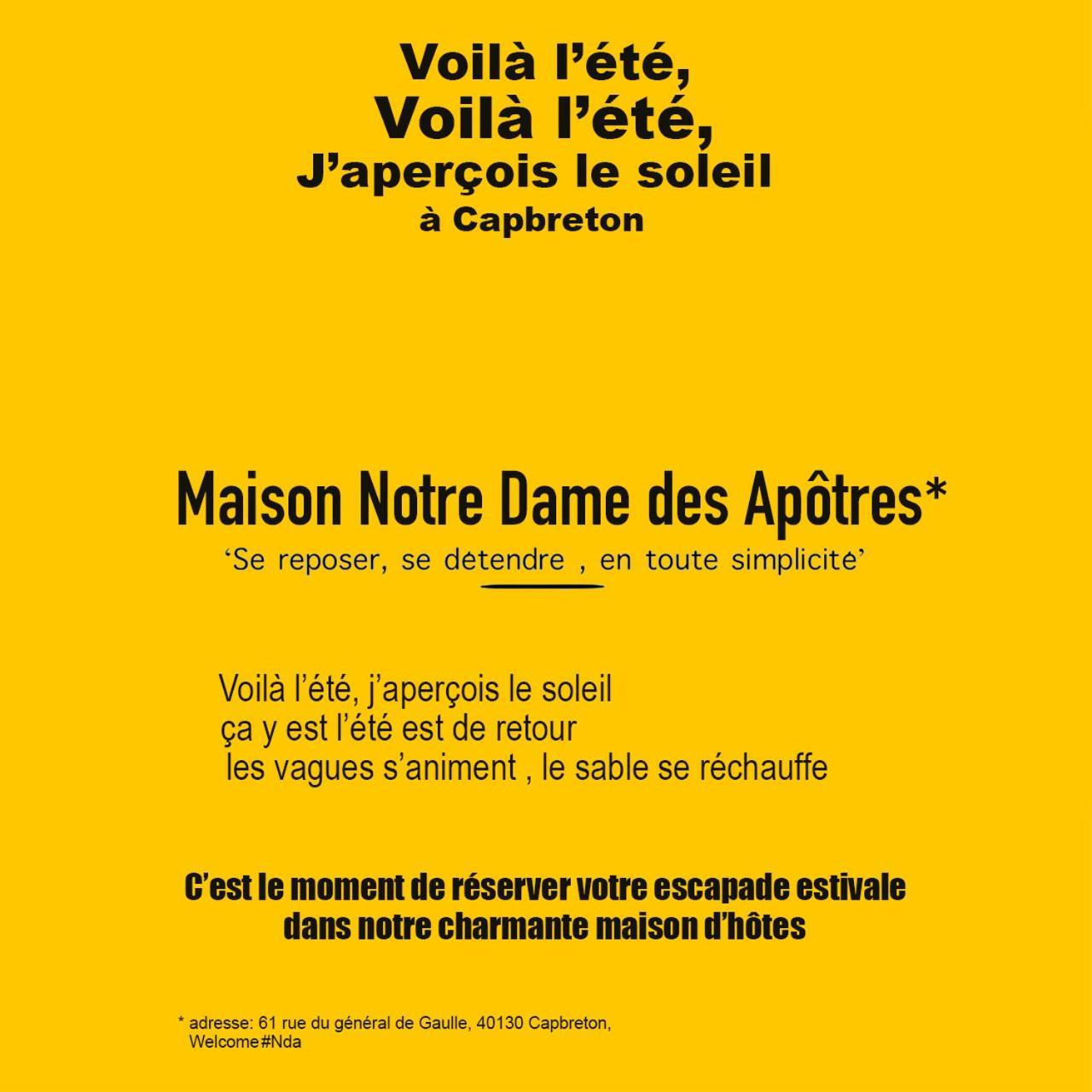 Maison Notre Dame Des Apotres กัปเบรอตง ภายนอก รูปภาพ